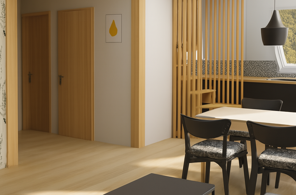 Apartmán/bydlení v pyramidě