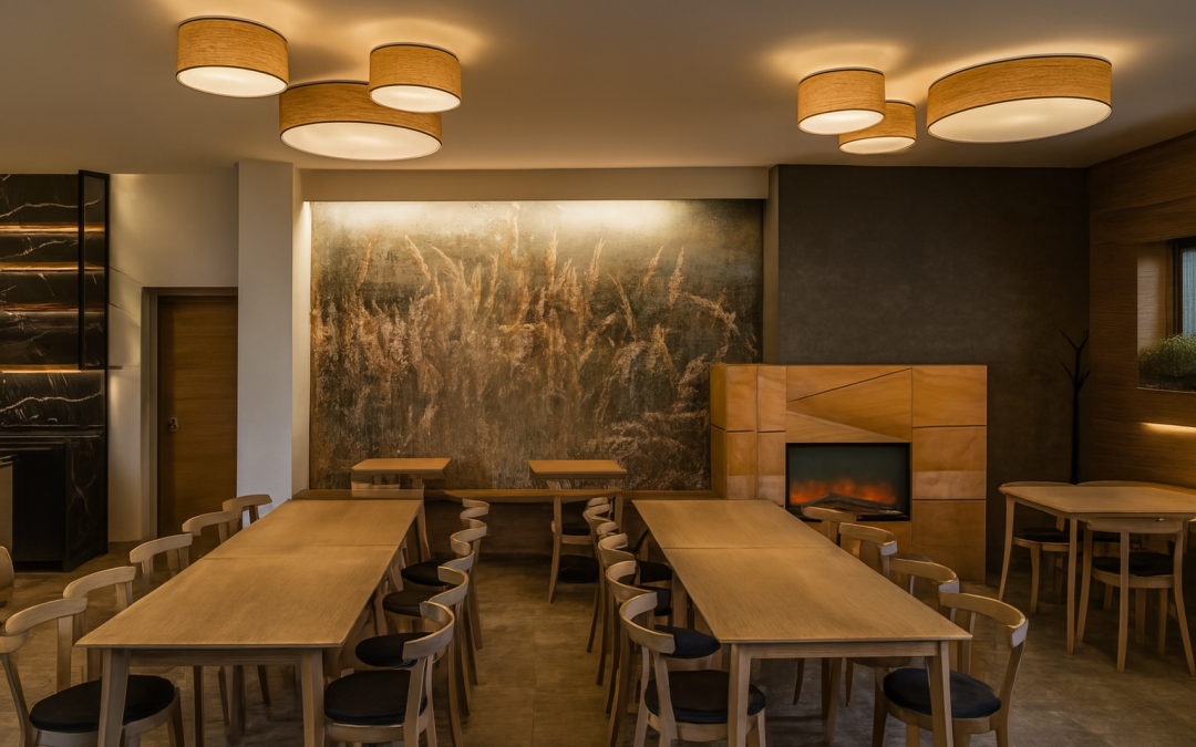 Restaurace, šatny, welness a zázemí – Sportovní klub Metylovice